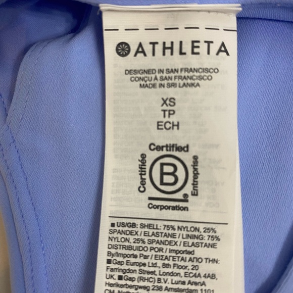 Athleta Sky Blue sports bra - Picture 3 of 3